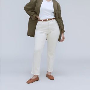 Everlane White Jeans